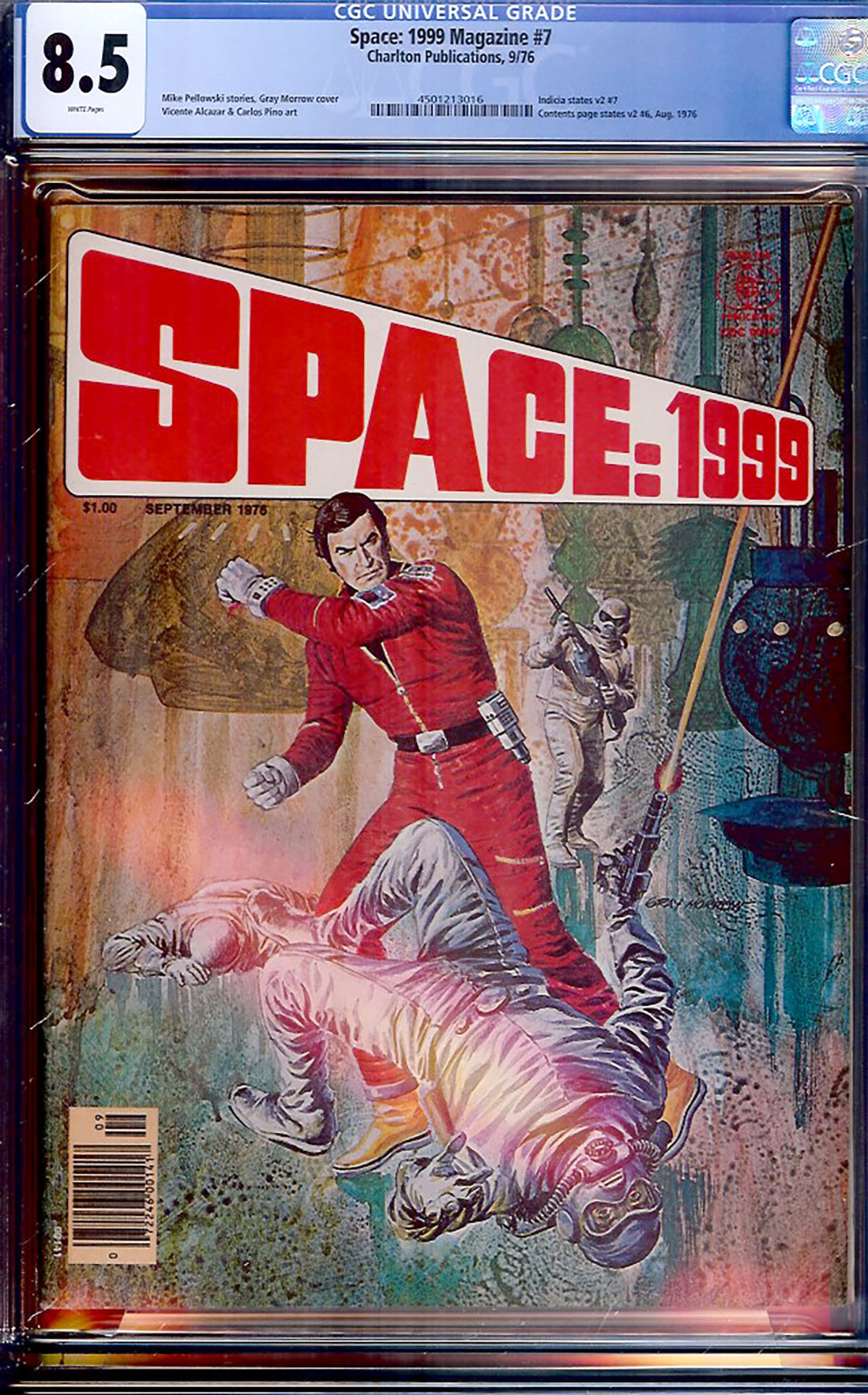 Space: 1999 Magazine #7 CGC 8.5 w