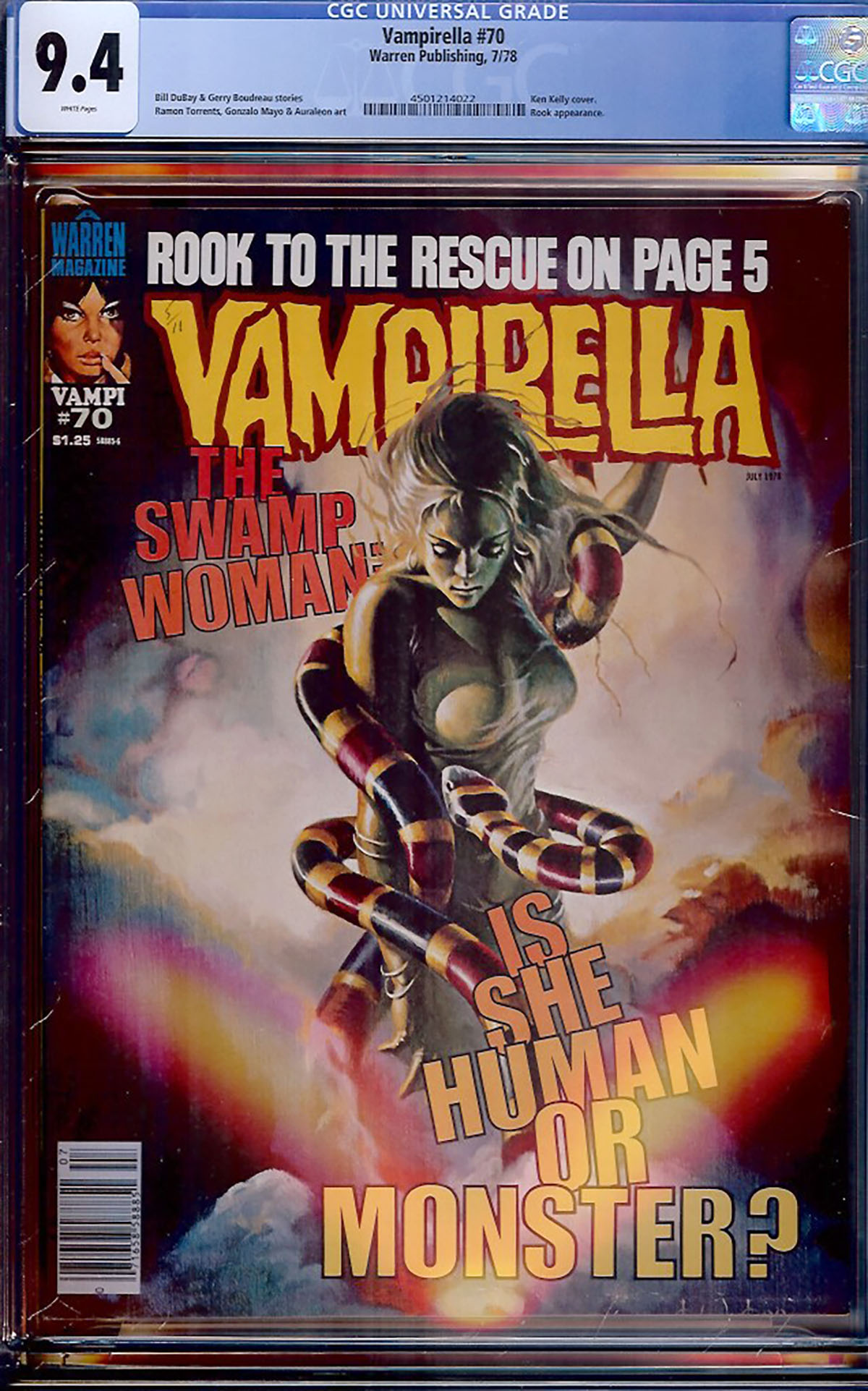 Vampirella #70 CGC 9.4 w