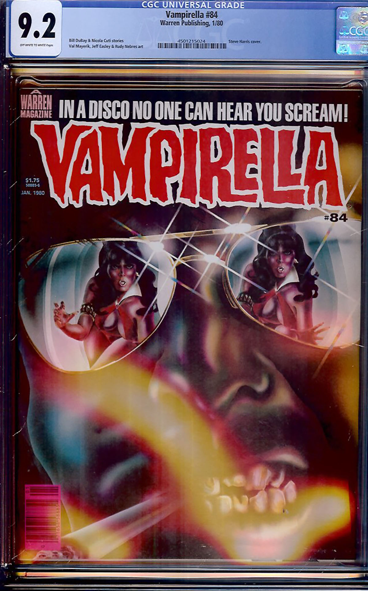 Vampirella #84 CGC 9.2 ow/w