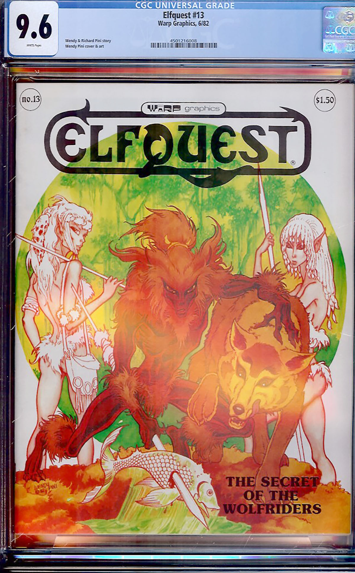 Elfquest #13 CGC 9.6 w