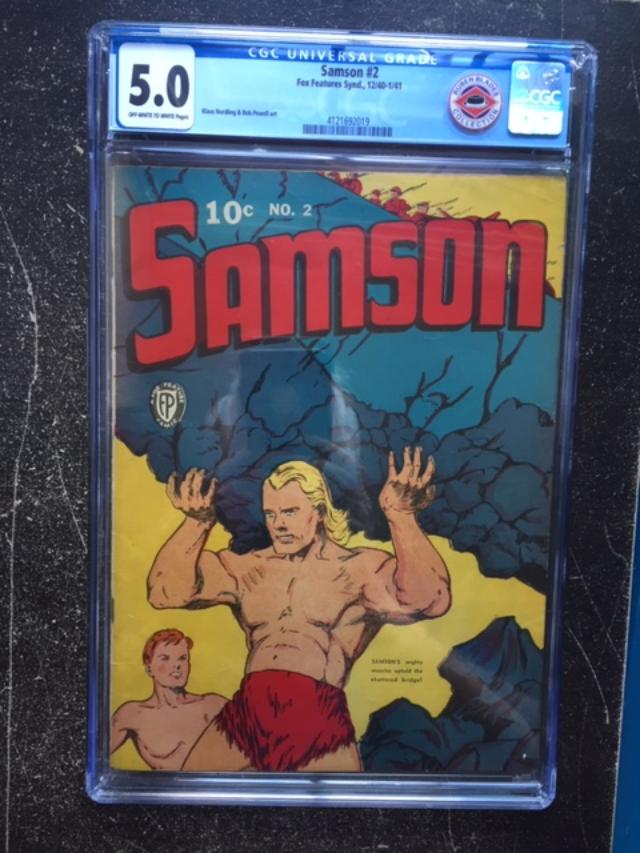 Samson #2 CGC 5.0 ow/w