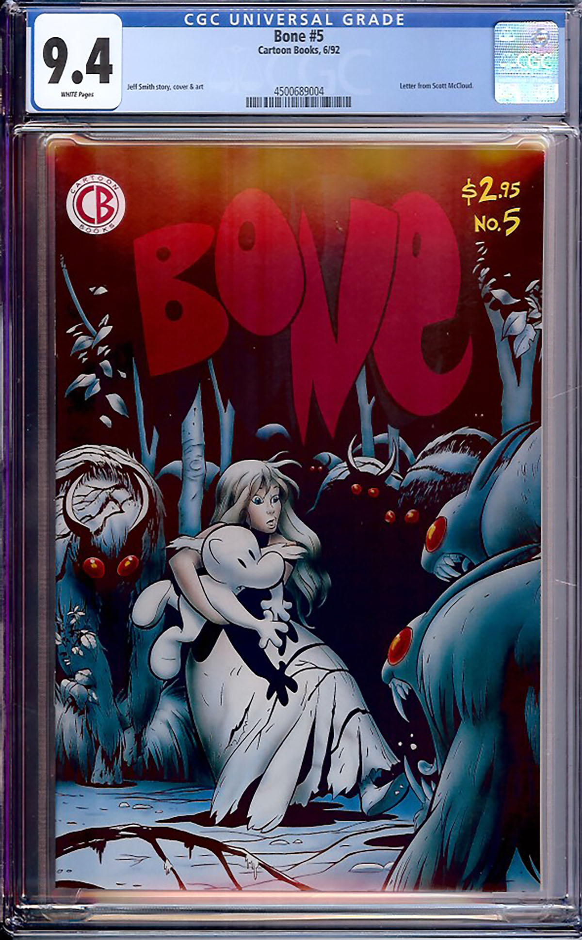 Bone #5 CGC 9.4 w