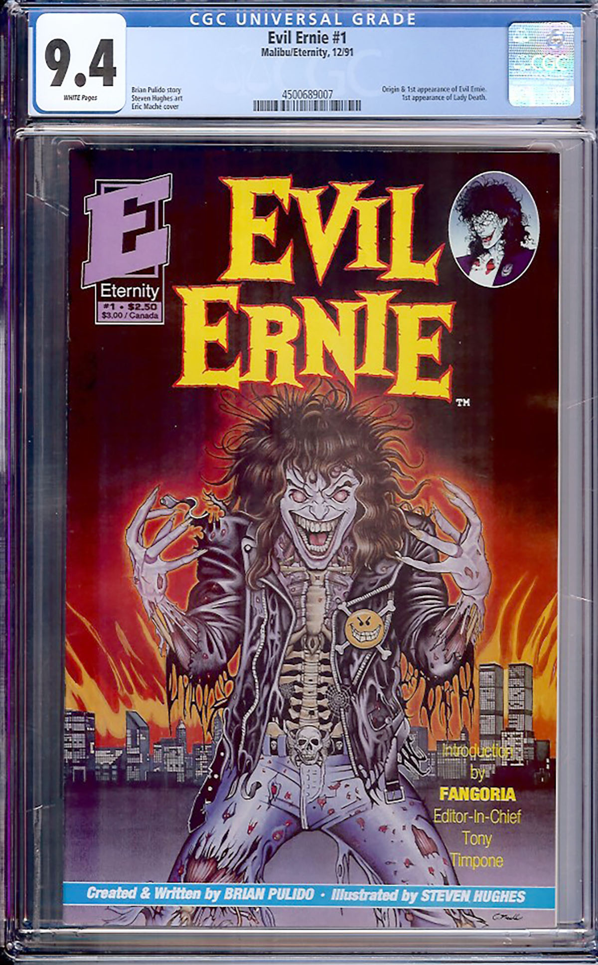 Evil Ernie #1 CGC 9.4 w