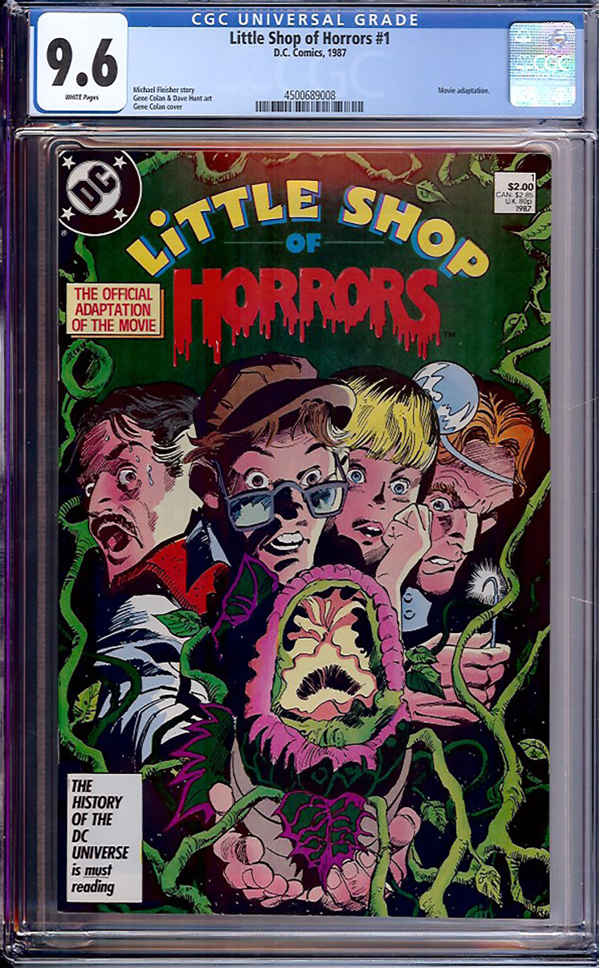 Little Shop of Horrors #1 CGC 9.6 w