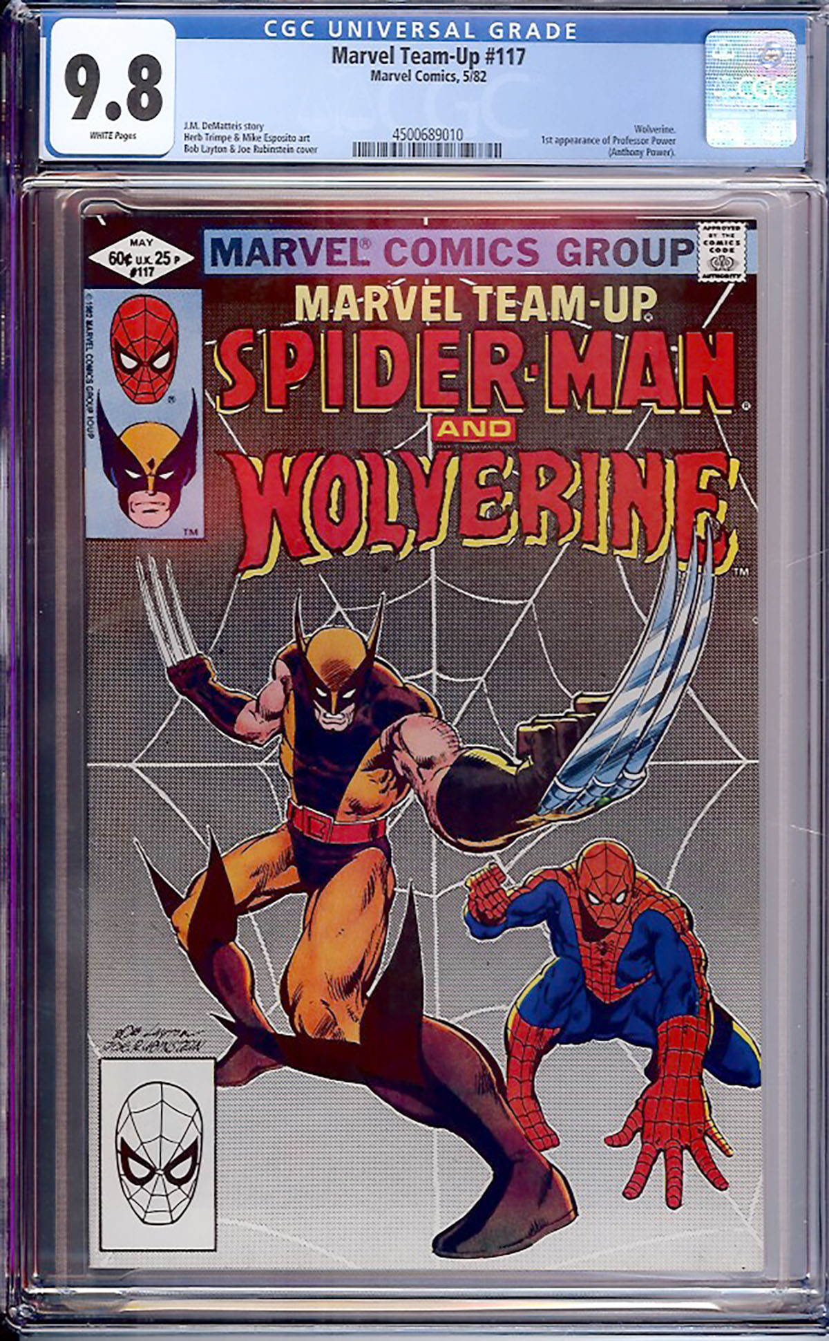 Marvel Team-Up #117 CGC 9.8 w