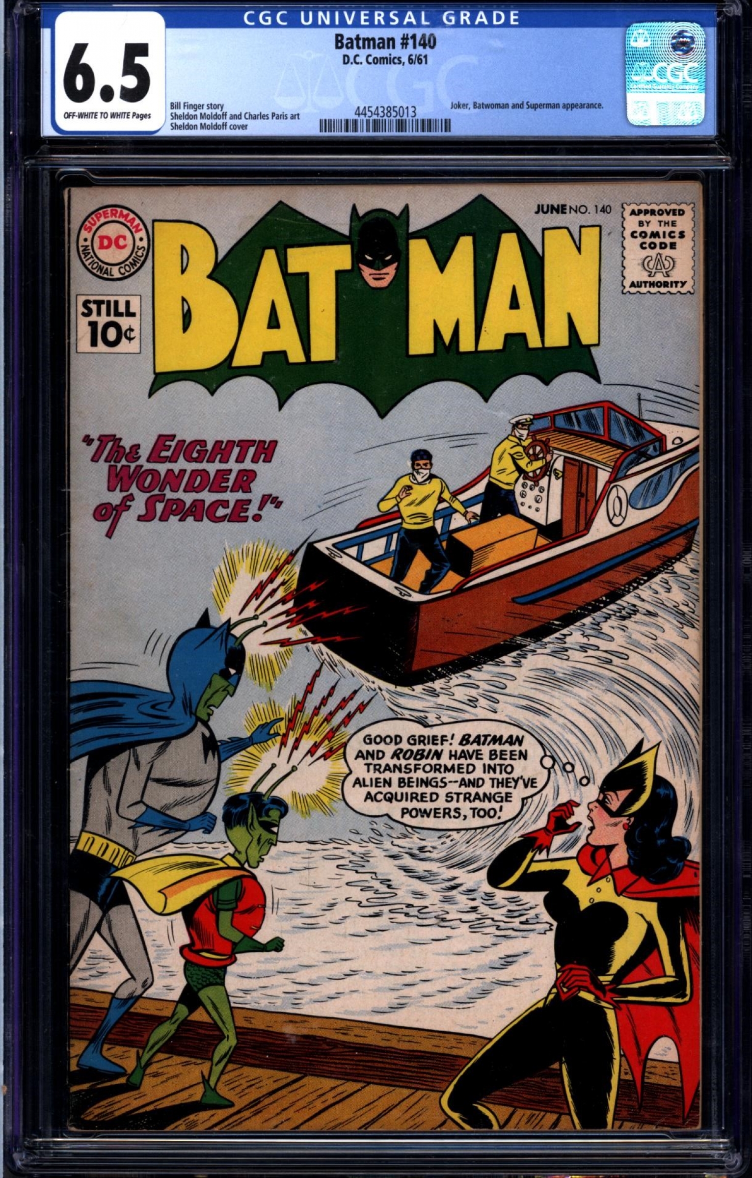 Batman #140 CGC 6.5 ow/w