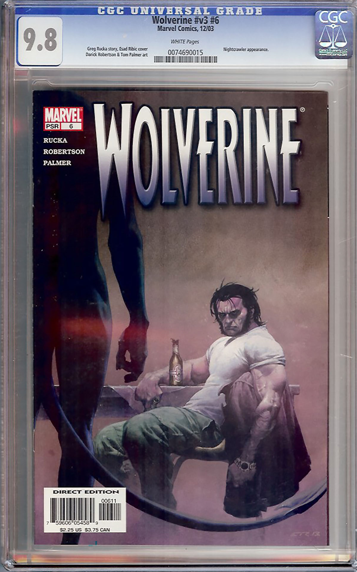 Wolverine Vol 3 #6 CGC 9.8 w