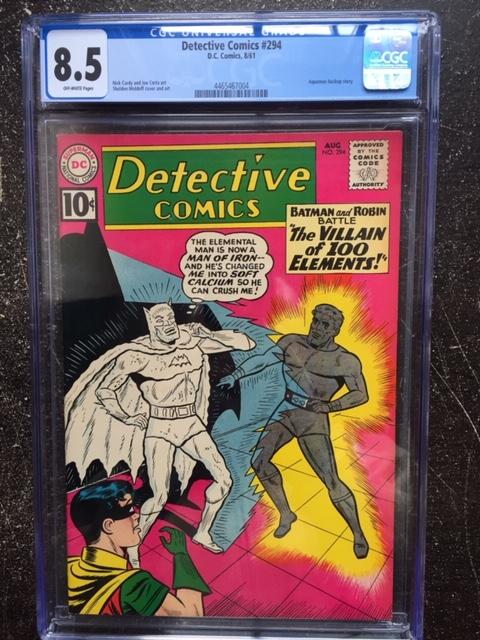 Detective Comics #294 CGC 8.5 ow