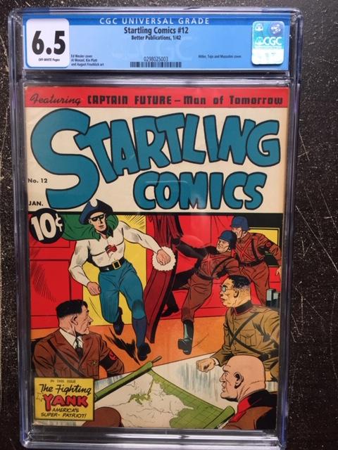 Startling Comics #12 CGC 6.5 ow