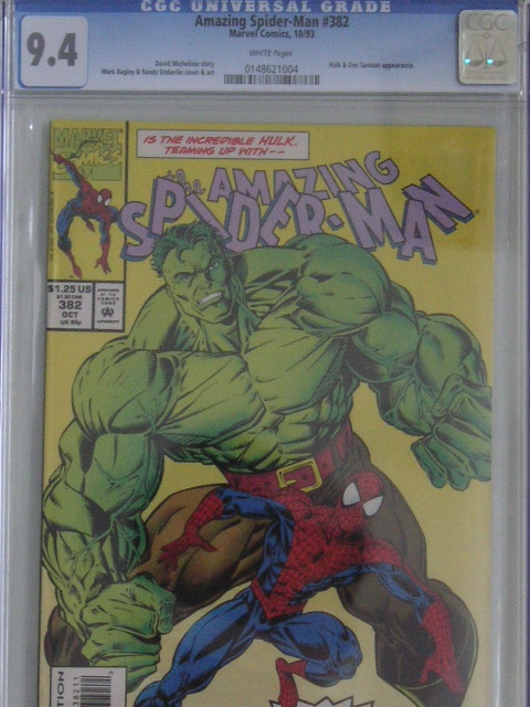 Amazing Spider-Man #382 CGC 9.4 w