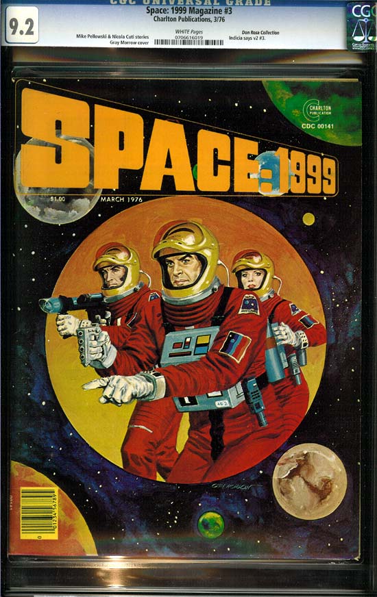 Space: 1999 Magazine #3 CGC 9.2w Don Rosa Collection