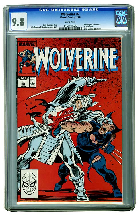 Wolverine #2 CGC 9.8 w