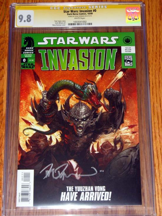 Star Wars CGC 9.8 w CGC Signature SERIES