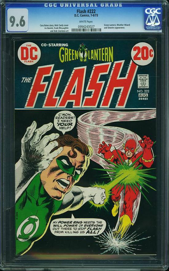 Flash #222 CGC 9.6 w