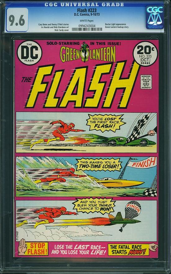 Flash #223 CGC 9.6 w