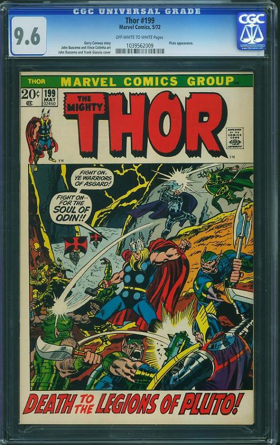 Thor #199 CGC 9.6 ow/w