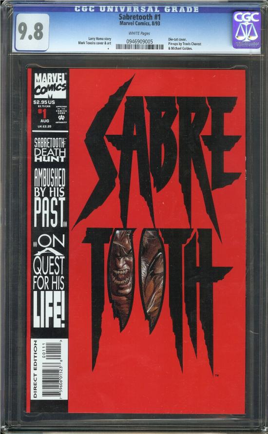 Sabretooth #1 CGC 9.8 w