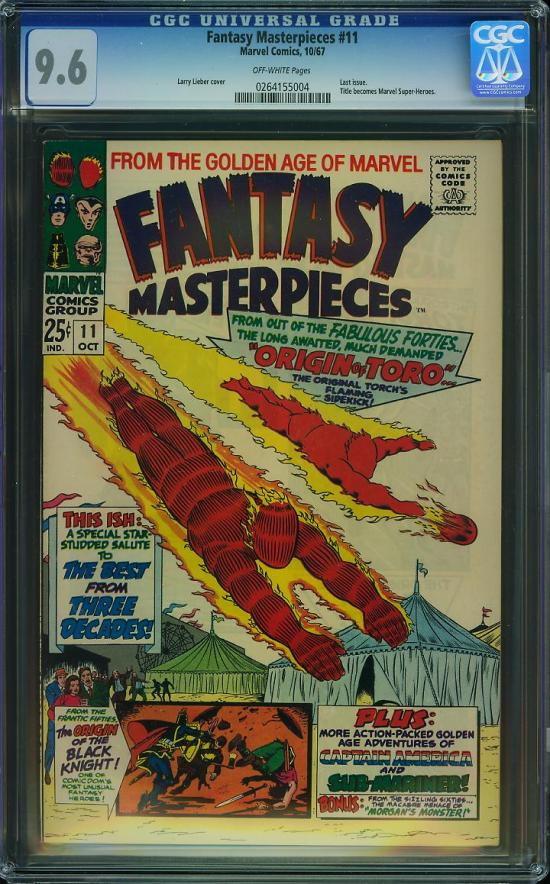 Fantasy Masterpieces #11 CGC 9.6 ow