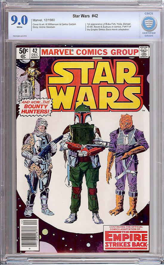 Star Wars #42 CBCS 9.0 w