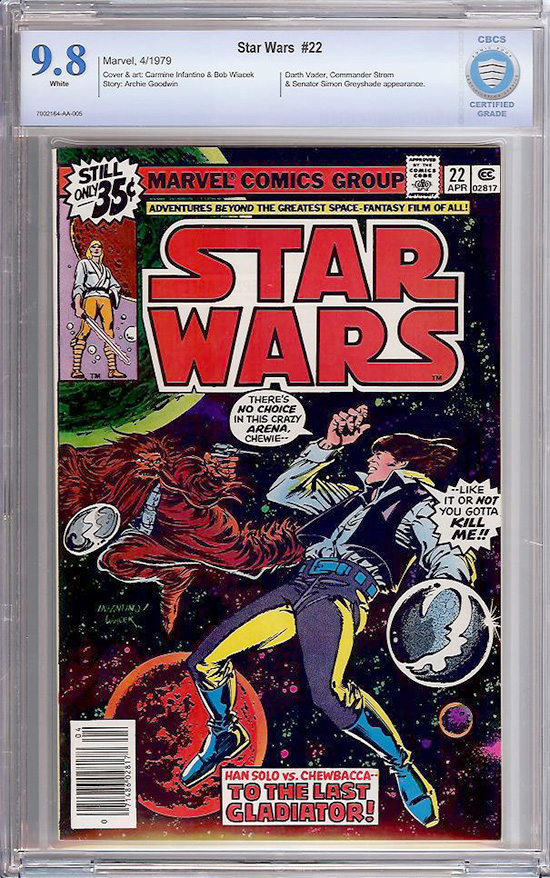 Star Wars #22 CBCS 9.8 w