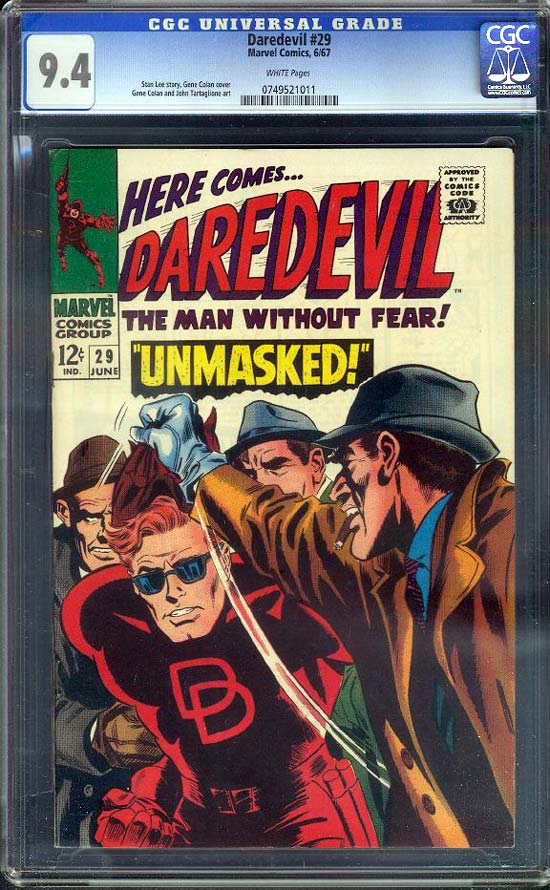 Daredevil #29 CGC 9.4 w