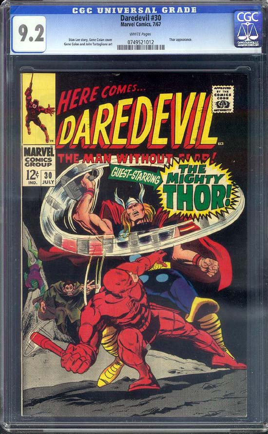 Daredevil #30 CGC 9.2 w