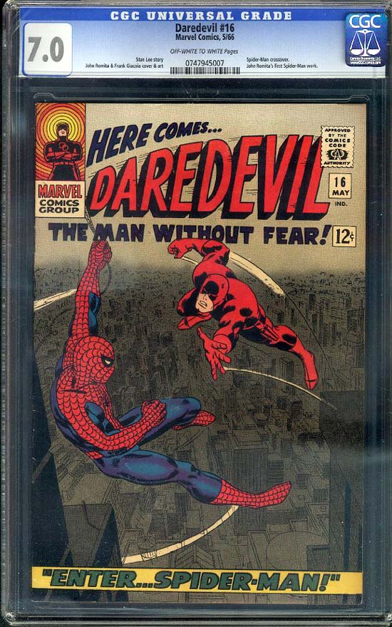 Daredevil #16 CGC 7.0 ow/w