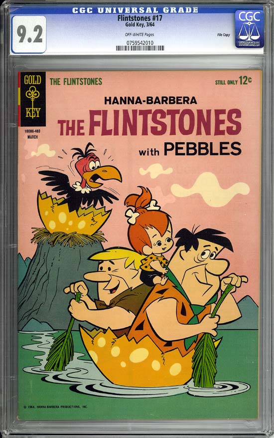 Flintstones #17 CGC 9.2ow File Copy