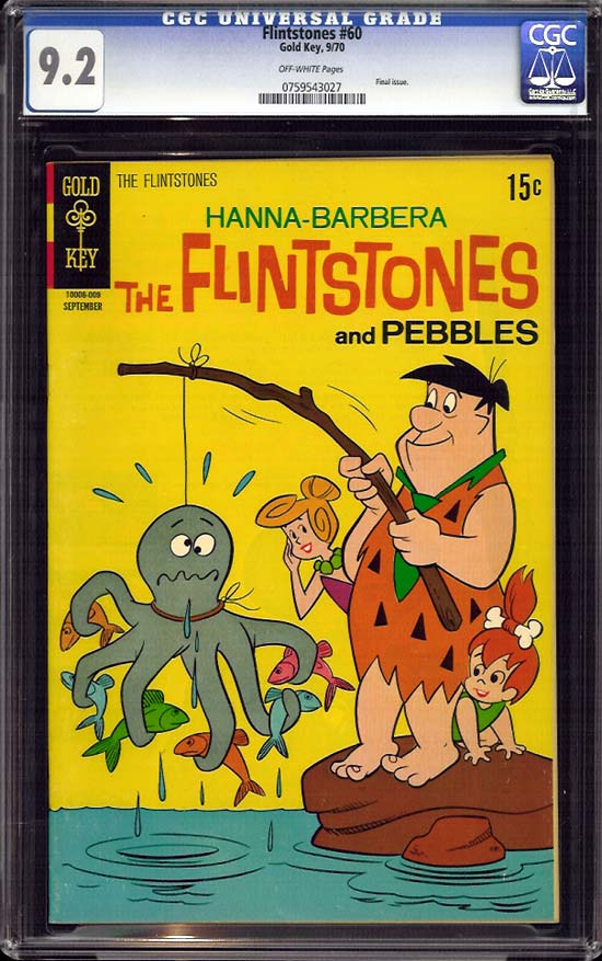 Flintstones #60 CGC 9.2ow File Copy