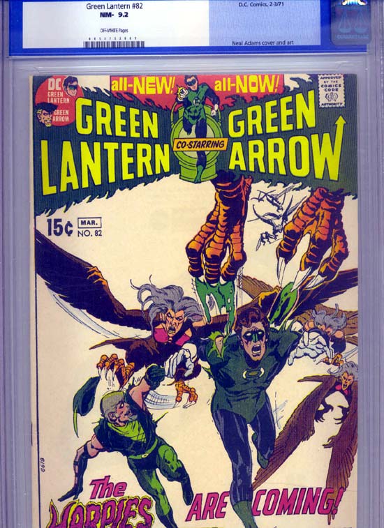 Green Lantern #82 CGC 9.2 ow