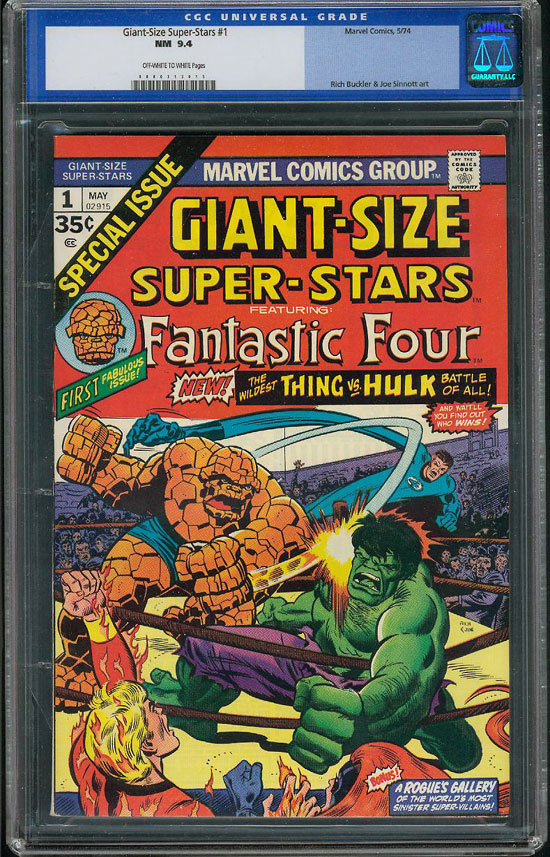 Giant-Size Super-Stars #1 CGC 9.4ow/w