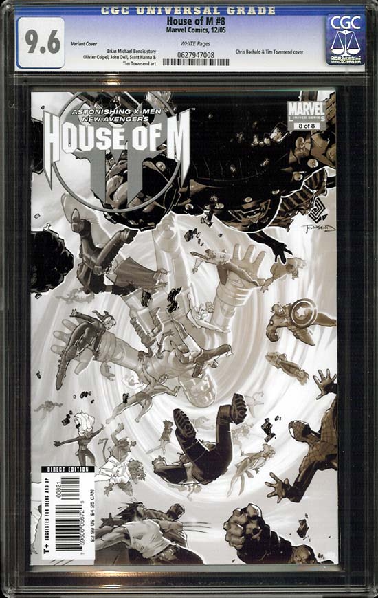 House of M #8 CGC 9.6w