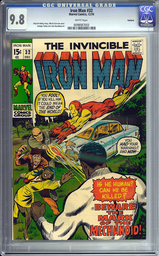 Iron Man #32 CGC 9.8 w Oakland