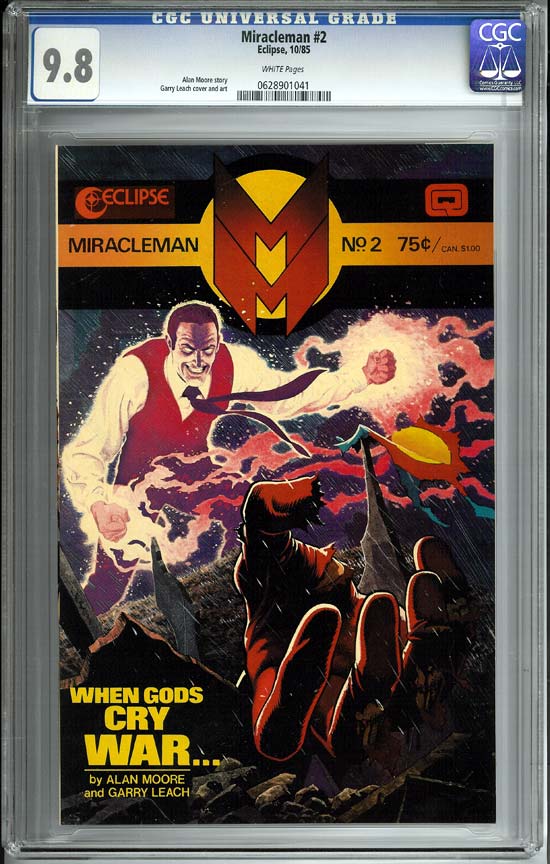 Miracleman #2 CGC 9.8 w