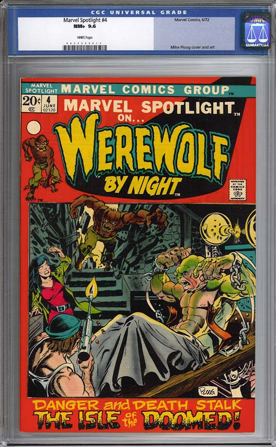 Marvel Spotlight #4 CGC 9.6 w