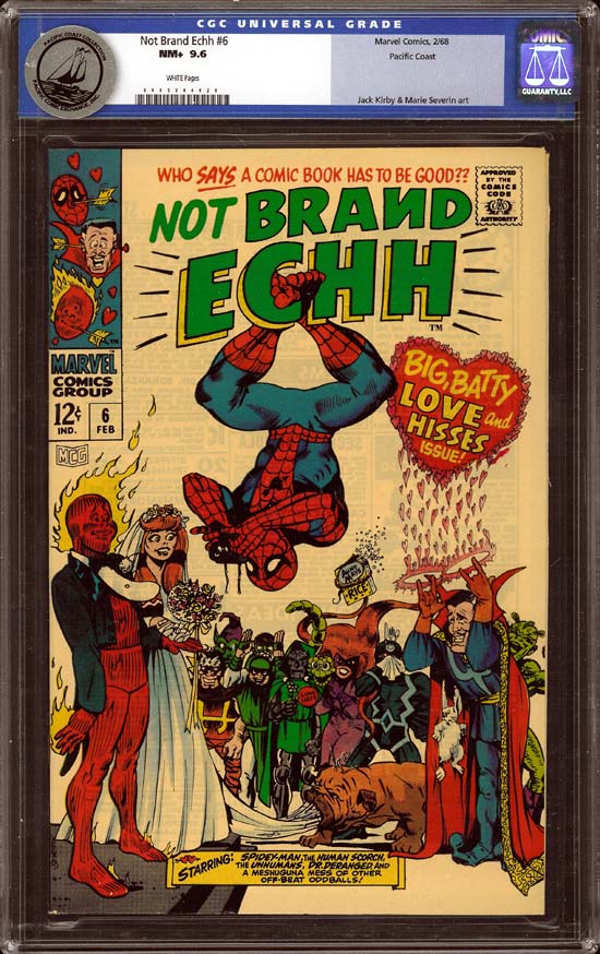 Not Brand Echh #6 CGC 9.6w Pacific Coast