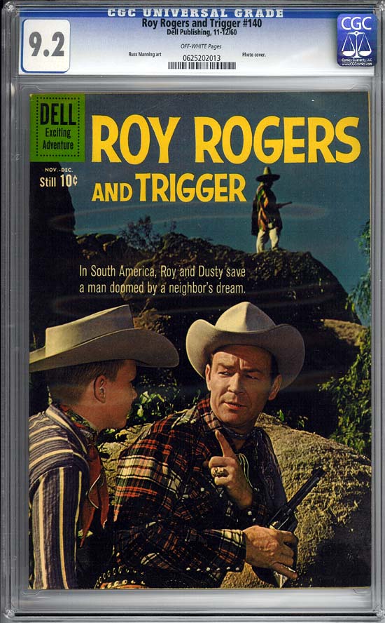 Roy Rogers and Trigger #140 CGC 9.2ow