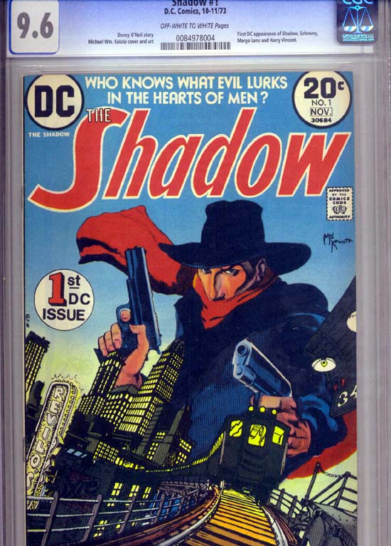 Shadow #1 CGC 9.6ow/w