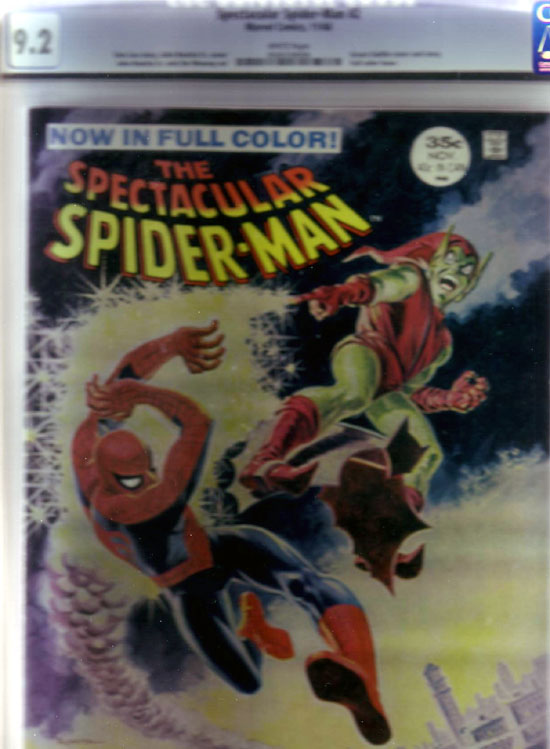 Spectacular Spider-Man #2 CGC 9.2w