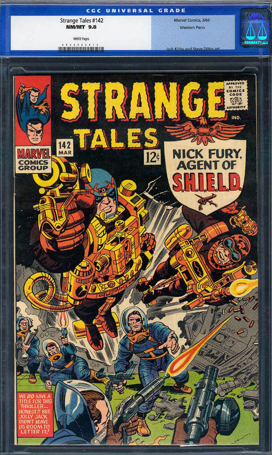 Strange Tales #142 CGC 9.8 w Western Penn