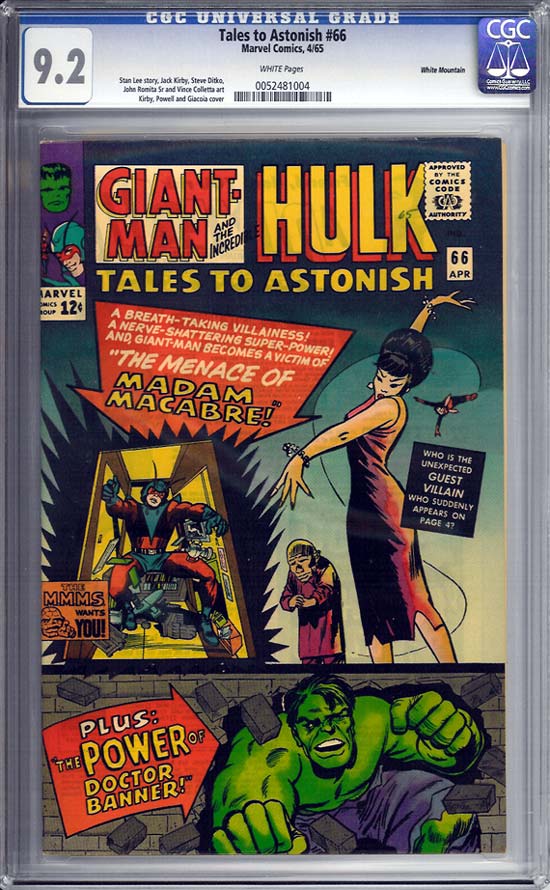 Tales to Astonish #66 CGC 9.2 w White Mountain