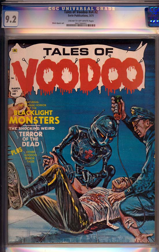 Tales of Voodoo Vol 4 #2 CGC 9.2 cr/ow