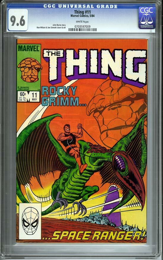 Thing #11 CGC 9.6w