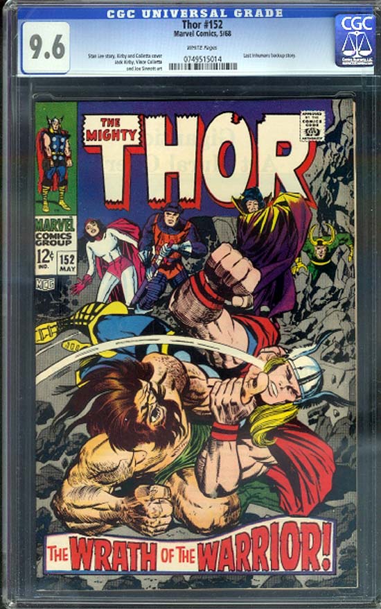 Thor #152 CGC 9.6 w