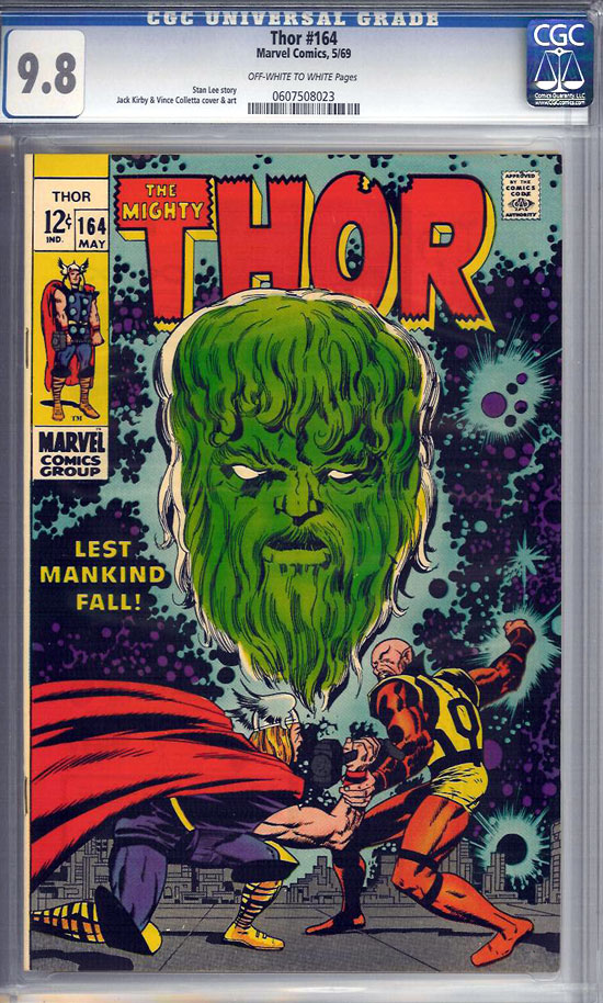 Thor #164 CGC 9.8 ow/w