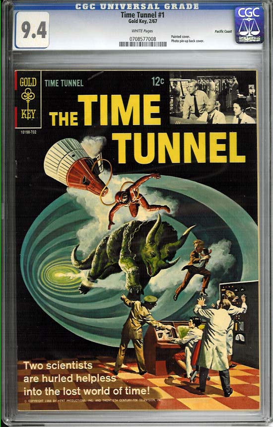 Time Tunnel #1 CGC 9.4w Pacific Coast