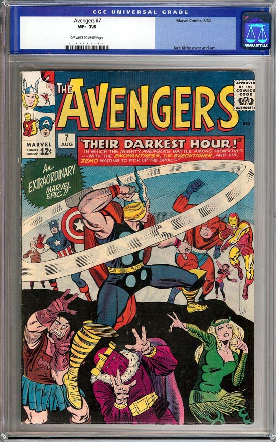 Giant-Size Avengers #4 CGC 9.4 ow/w Winnipeg