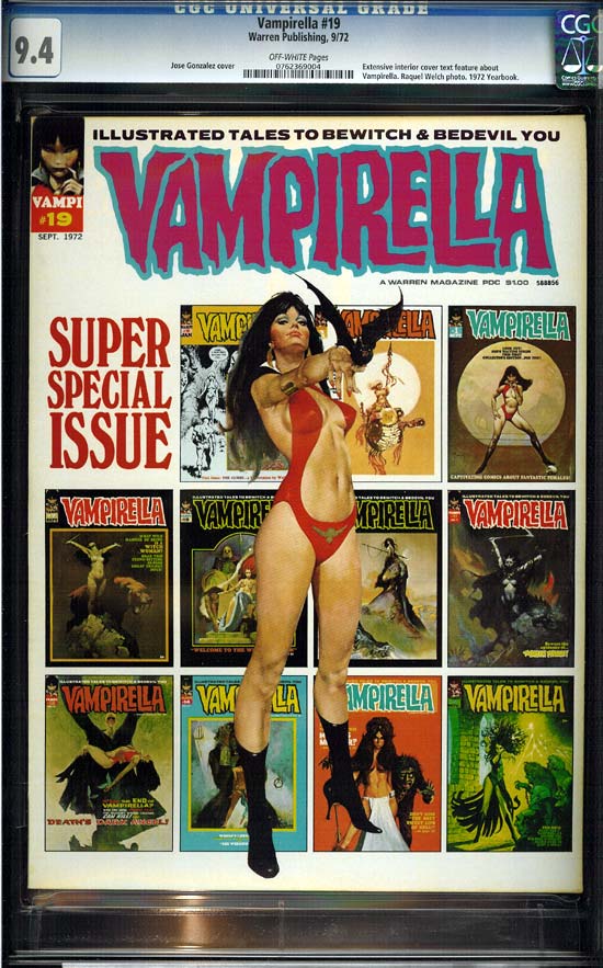 Vampirella #19 CGC 9.4 ow