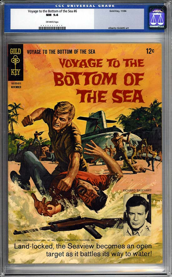 Voyage To The Bottom Of The Sea #6 CGC 9.4 ow