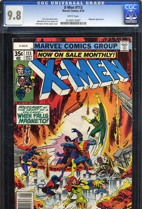 X-Men #113 CGC 9.8 w